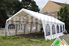 HQ 5x10 partytent bij Ter Muiden uit Oedelem.