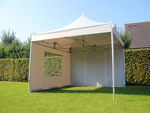 Aluminium vouwtent 4 x 4 m Solid 50 te koop.