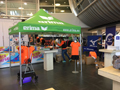 Quick setup tent met logo en huisstijlkleur voor Erima