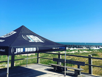 3x3 Solid 50 pop-uptent voor JBS Audio.