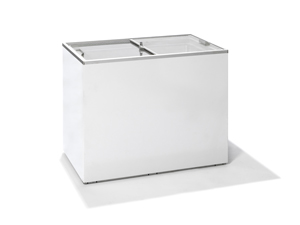 Bakfrigo met glazen schuifdeksel