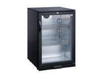 Barfrigo met 1 glasdeur