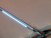 Elke strip is 50 cm lang en geeft een helder licht