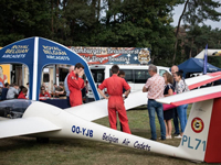 Gepersonaliseerde square opblaastent voor de Royal Belgian Aircadets