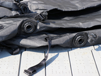 Detailfoto luchtventielen