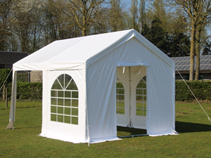 Professionele partytent te koop van 4 x 4 meter met 50mm buizenframe!
