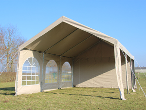 Professionele partytent te koop van 4x6 meter met brandvertragende werking