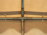 Gegalvaniseerd stalen frame en koppelingen