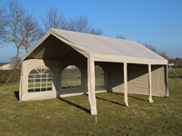 Feesttent 4 x 6 kopen met professioneel pvc doek