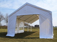 Feesttent 4x10 HQ met 50 mm buizen