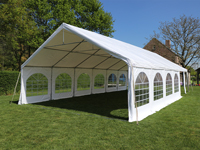Feesttent 6 bij 10 kopen met professioneel pvc doek