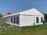Professionele kadertent, de perfecte tent voor al uw evenementen. (foto: Van Heesvelde Arnold)