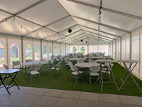 Professionele kadertent, de perfecte tent voor al uw evenementen. (foto: Van Heesvelde Arnold)