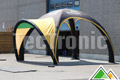 Opblaasbare 4x4 tent met luifel