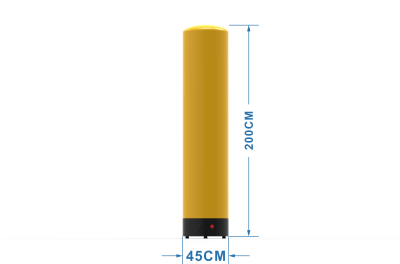 Bedrukte zuil 2 meter hoog