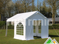 Party tent 3 bij 4 meter te koop in kleur beige