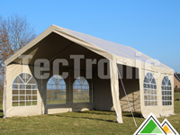 Feesttent 4 x 6 m kopen met professioneel pvc doek