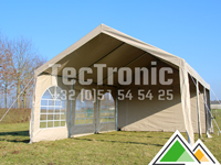 Feesttent 4 x 6 m kopen met professioneel pvc doek