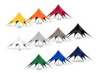 Stertent kleurkaart