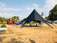 Stertent 14 m zwart van Private Garden