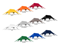 Stertent twin kleurkaart
