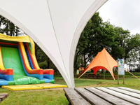 Oranje twin stertent 10m
