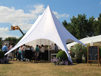 Stertent twin: ideaal als VIP-tent
