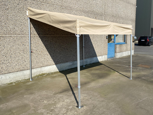 Professionele luifeltent, een robuuste overkapping van uw terras of voor op de camping