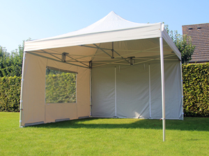 Professionele plooitenten 4x4 meter in 13 kleuren