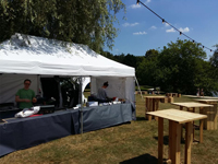 Vouwtent 3x6 Solid 40 wit van Catering 27