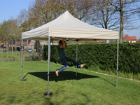 Duurzaam frame: een volwassene mag zich eraan optrekken!