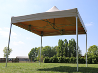 3x3 vouwtent zonder zijwanden