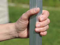 Zeskantige staanders met doorsnede 40 mm