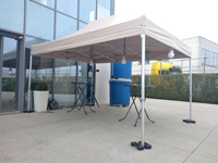 3x4,5 pvc tent
